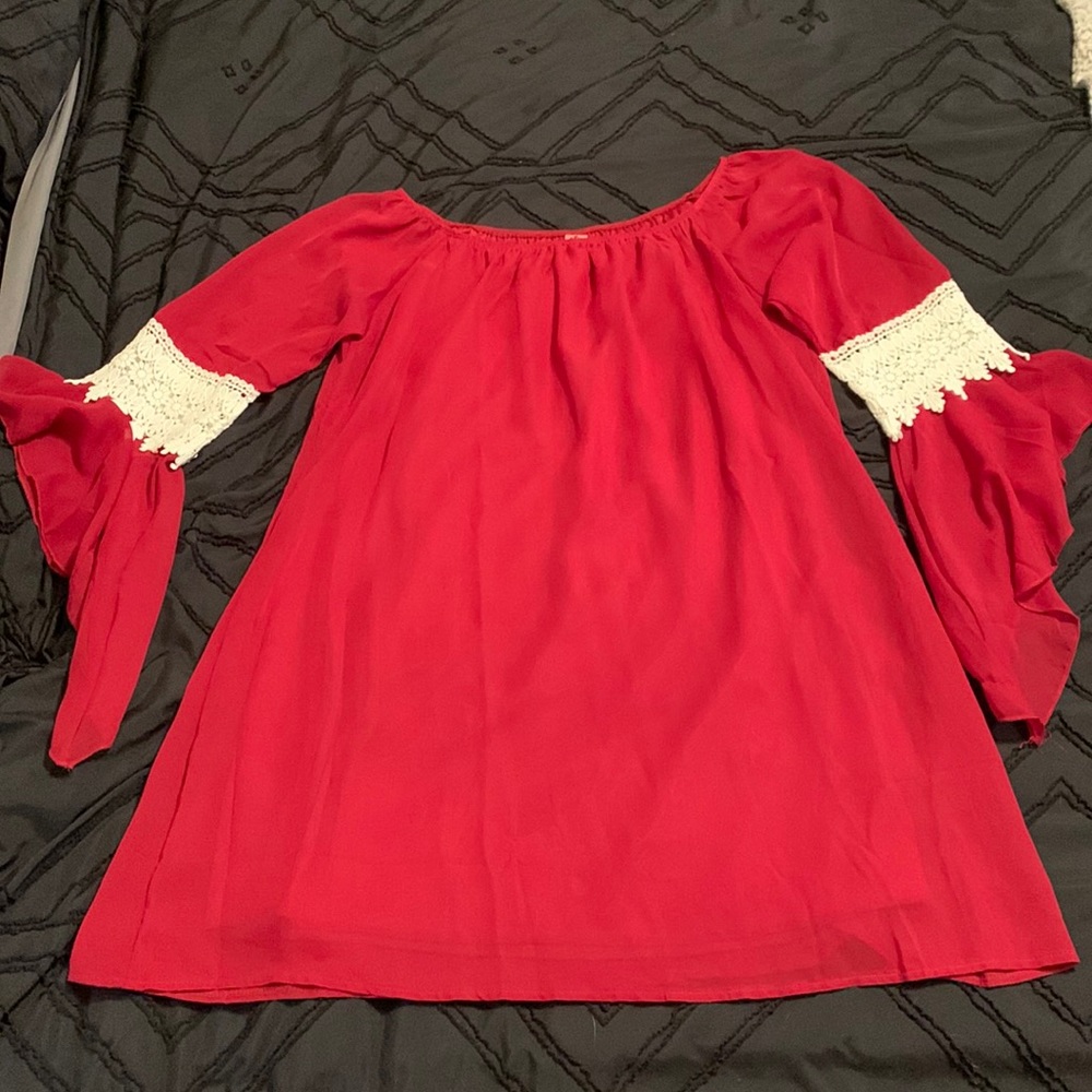 Honeyme burgundy dress